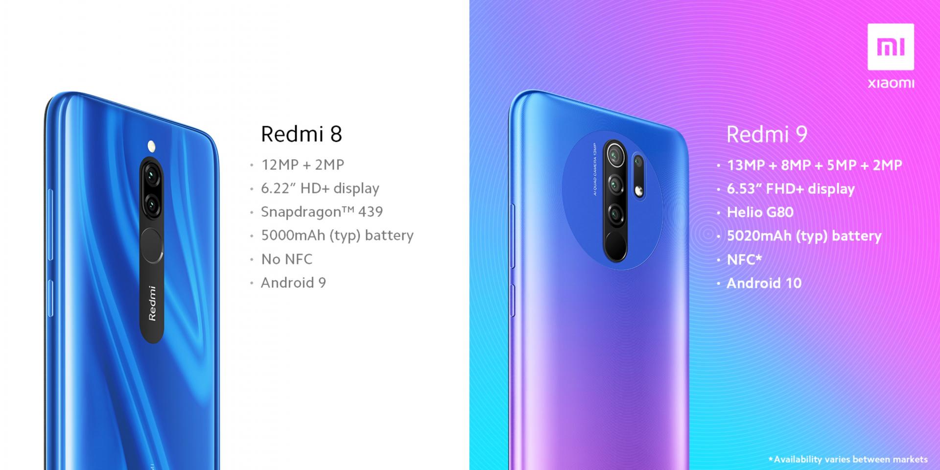 Xiaomi рассказала, чем Redmi 8 отличается от Redmi 9. Несём деньги?