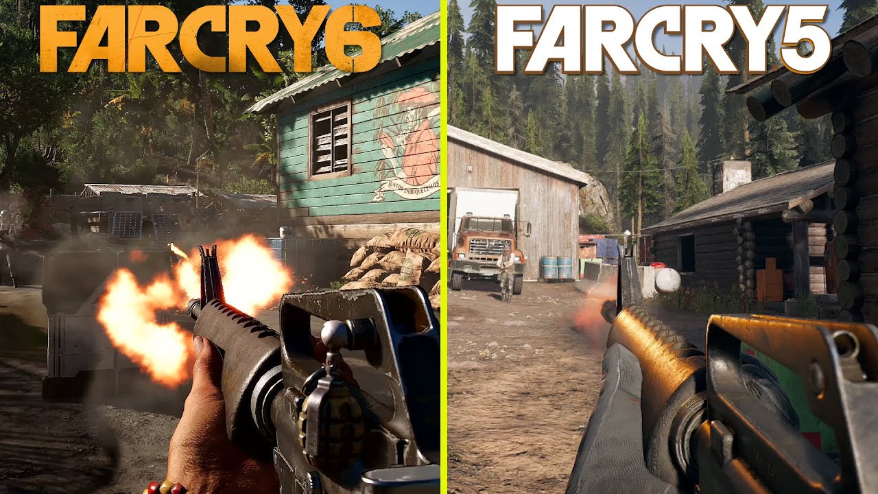 На видео сравнили Far Cry 6 и Far Cry 5. Вот в чем ключевые различия