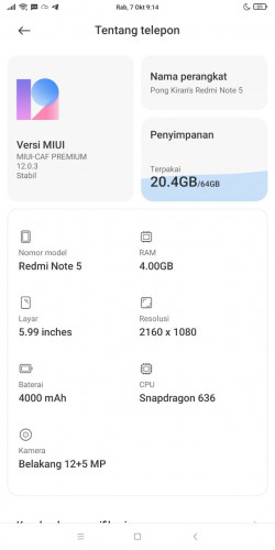 Xiaomi Redmi Note 5 наконец-то получил MIUI 12