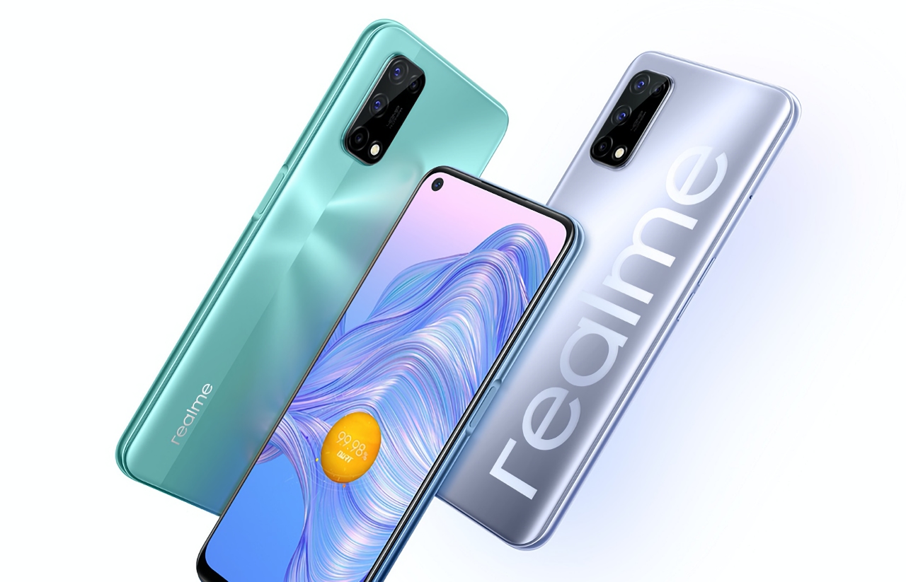 Realme V5 5G с чипом MediaTek Dimensity 720 и батареей на 5000 мАч выйдет на глобальном рынке, как Realme 7 5G