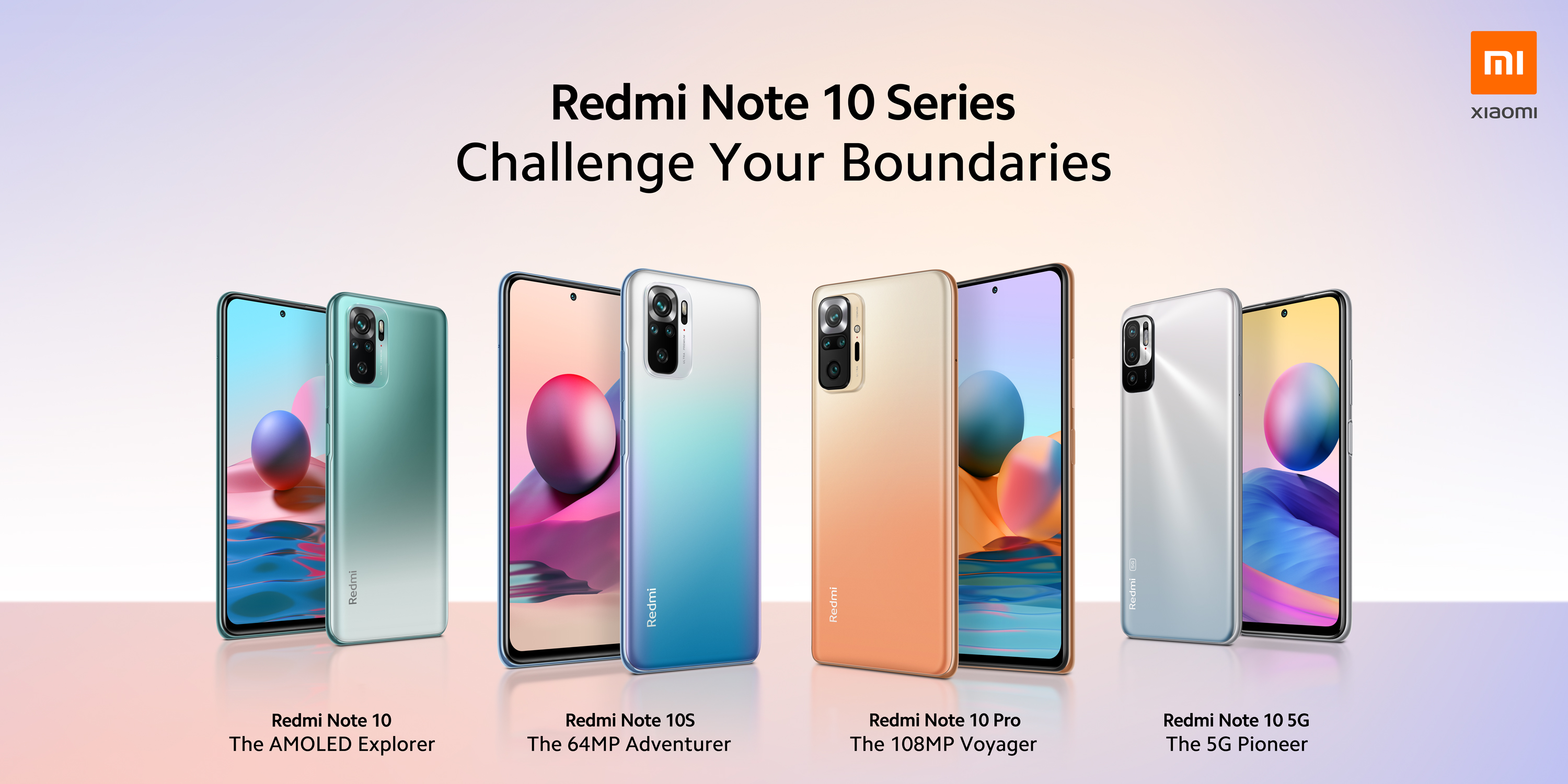 Глобальная презентация Redmi Note 10: четыре модели, NFC и ценник от $200