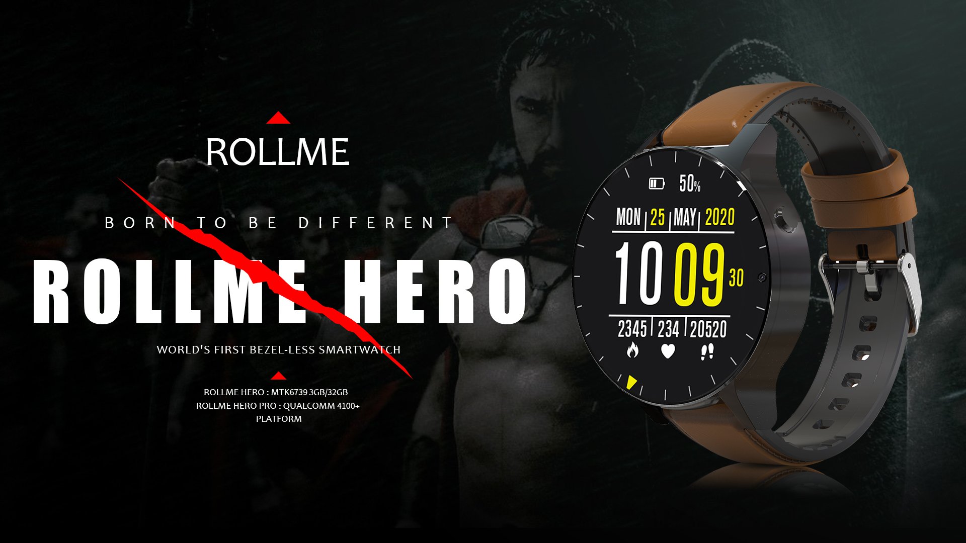 Смарт-часы Rollme Hero Pro первыми на рынке получат чип Qualcomm Snapdragon Wear 4100+