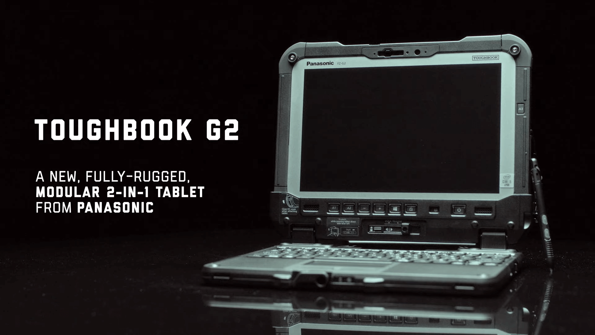 Panasonic Toughbook G2 2-в-1: защищенный планшет-ноутбук с модульными слотами расширения за $3 тысячи