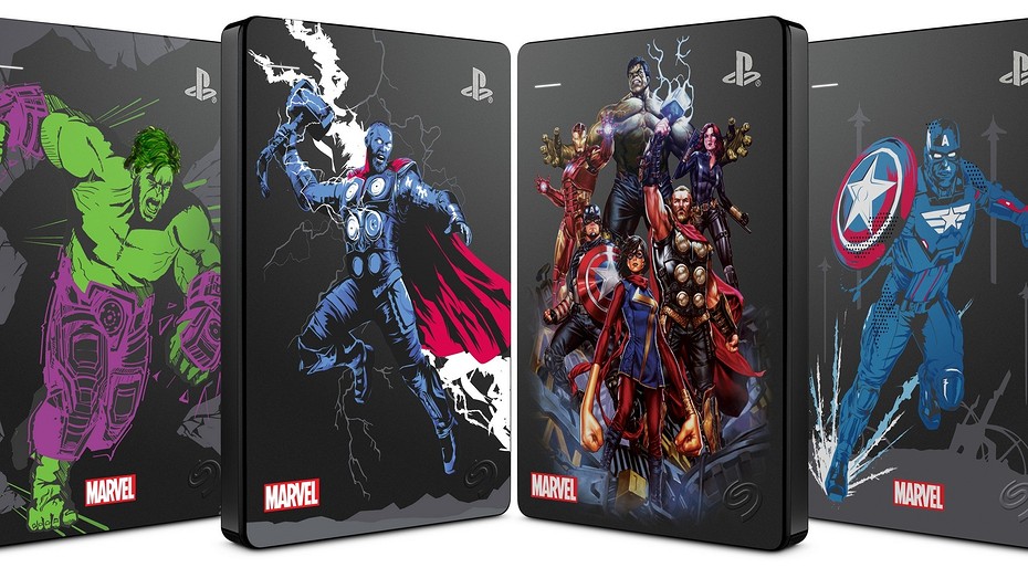 Обзор внешнего диска Seagate Game Drive for PS4 Limited Edition “Marvel Avengers”