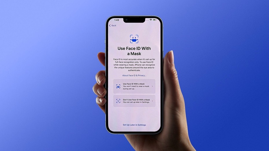 iPhone с Face ID научили узнавать людей в маске — главная фишка iOS 15.4