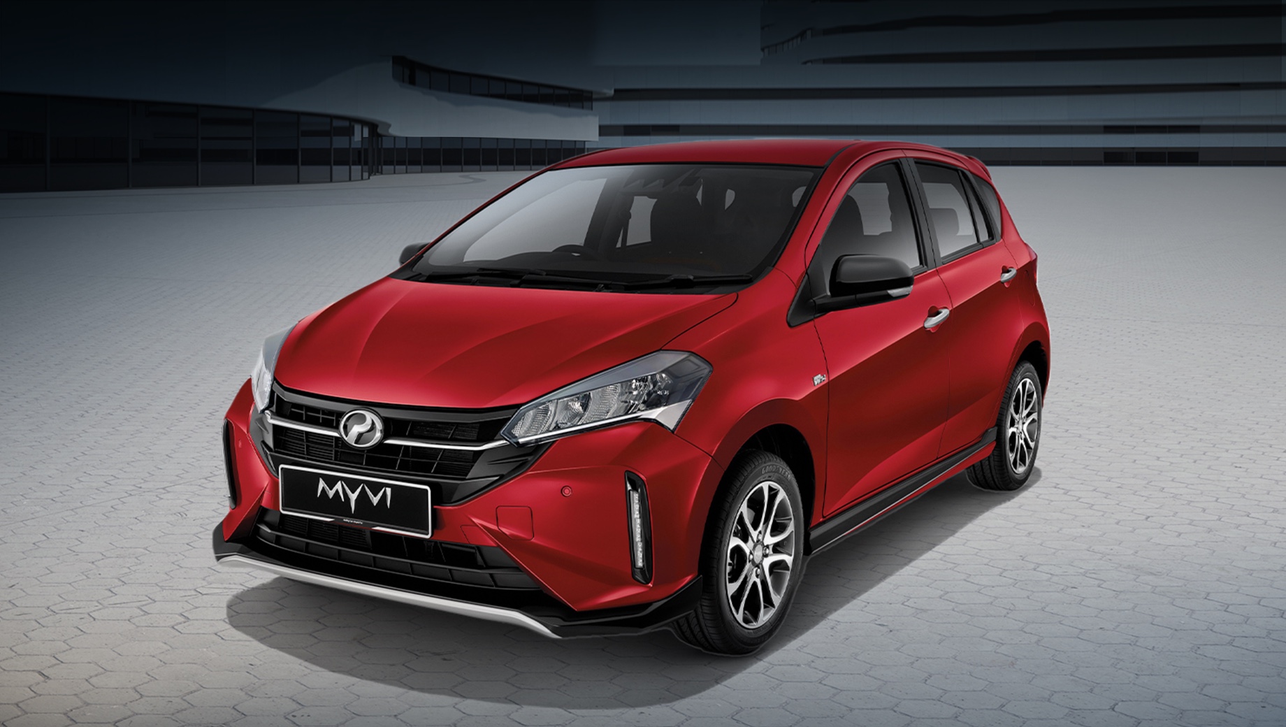 Бюджетный хэтч Perodua Myvi улучшен для Малайзии