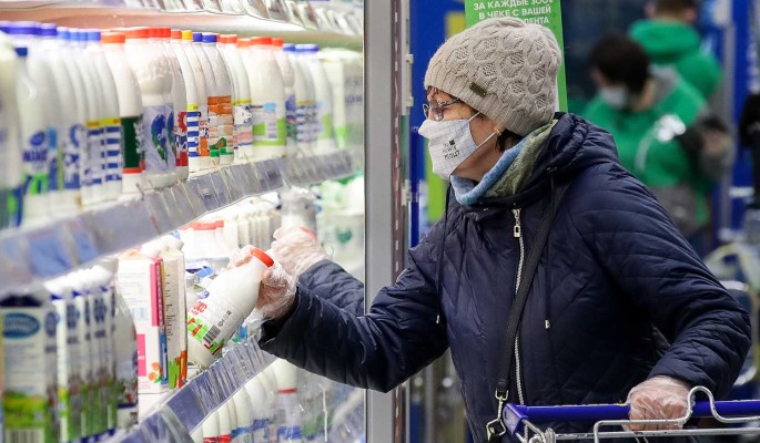 В России подскочили цены на продукты