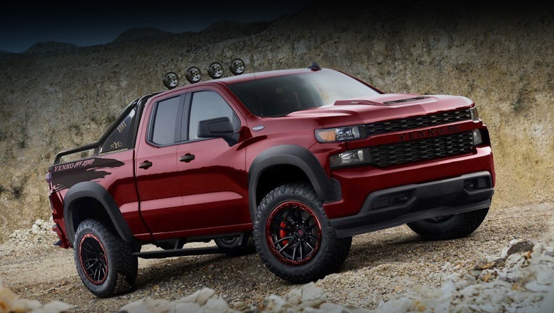 Ателье SVE представило пикап Yenko Silverado Off-Road