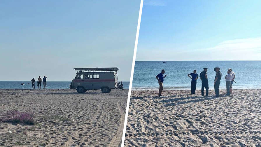 Найдено тело одного из детей, унесенных на матрасе в море в Крыму