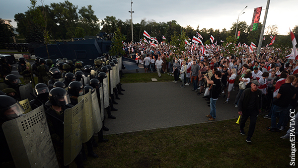 Эксперты подвели итоги воскресного митинга в Белоруссии