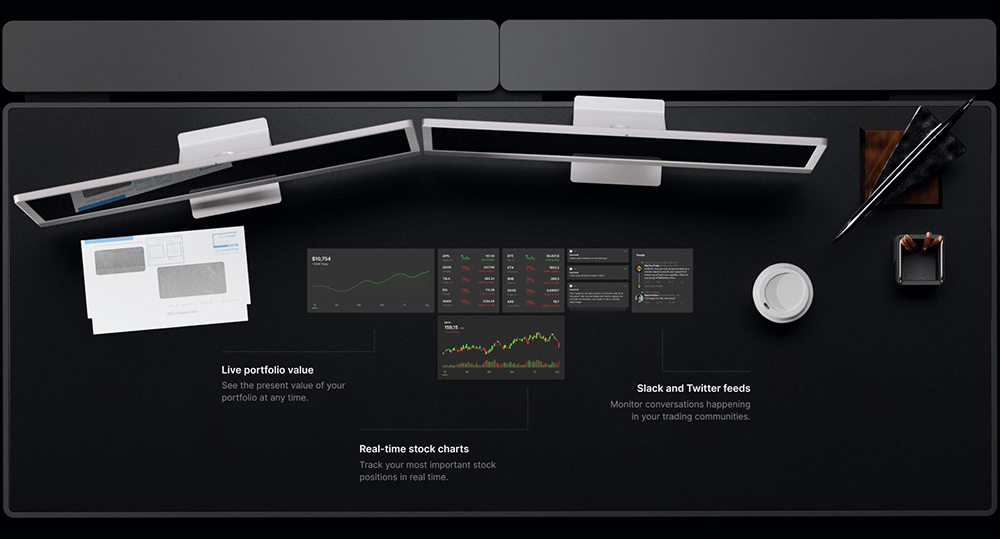 Lumina Desk: «умный стол» со встроенным монитором и собственной ОС