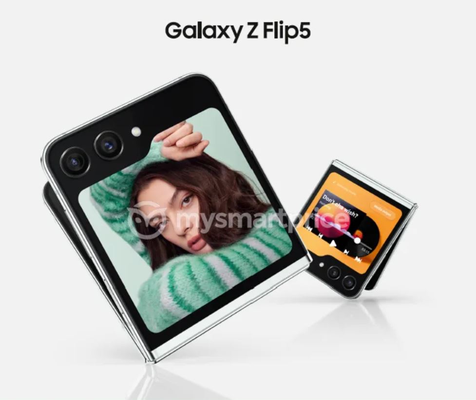 Опубликовано официальное изображение смартфона Samsung Galaxy Z Flip 5