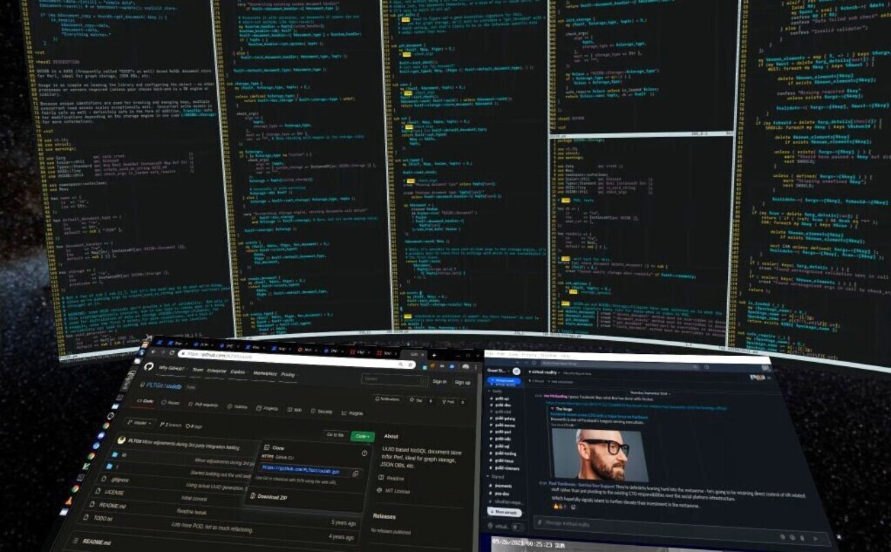 Пишет код «на туманном Олимпе»: физик-программист уже 2,5 года работает в виртуальной реальности по 9 часов в день