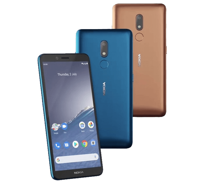 Представлен Nokia C3 на Android 10 за $100