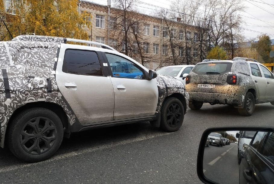 Новый Renault Duster для России сфотографировали вблизи