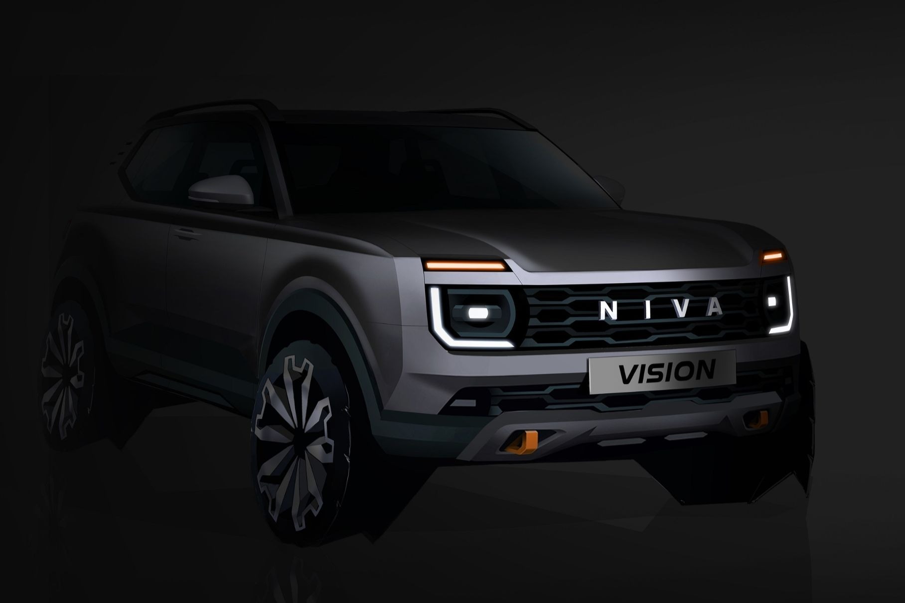 Lada Niva нового поколения: опубликовано первое изображение