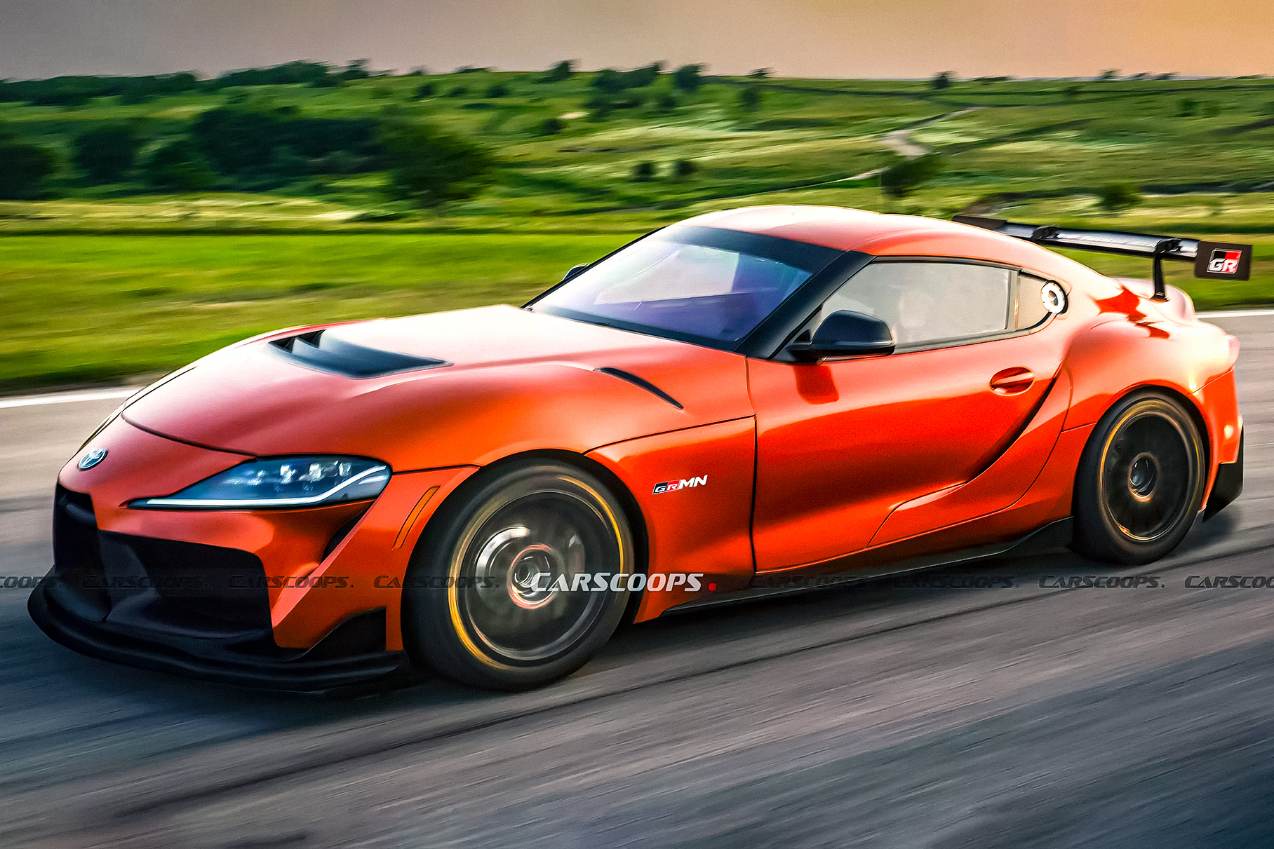 Появилась информация о 551-сильном моторе для «заряженного» спорткара Toyota Supra GRMN