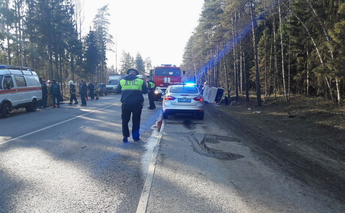 В Хабаровском крае 14 человек пострадали в ДТП с автобусом