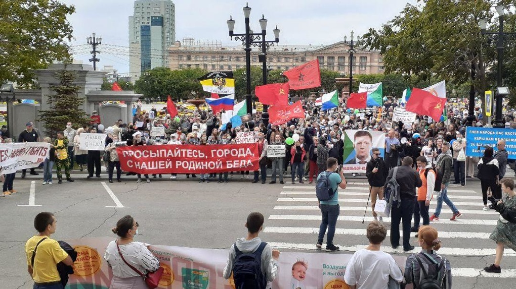 Хабаровск митингует 50-й день подряд. Как изменился протест за это время