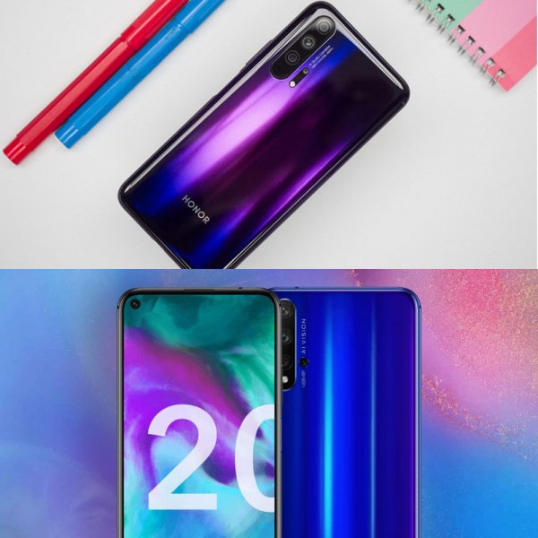 Официально: Honor 20 Pro сравнили с Honor 20 по фотовозможностям