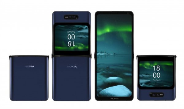 Nokia может выпустить смартфон с гибким экраном