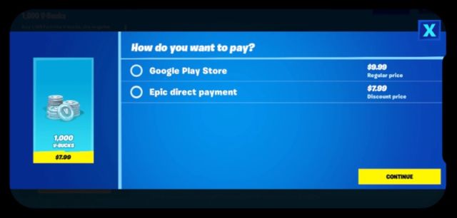 Fortnite удалили из Google Play и App Store