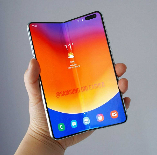 Названо техническое ограничение смартфона Samsung Galaxy Fold 2