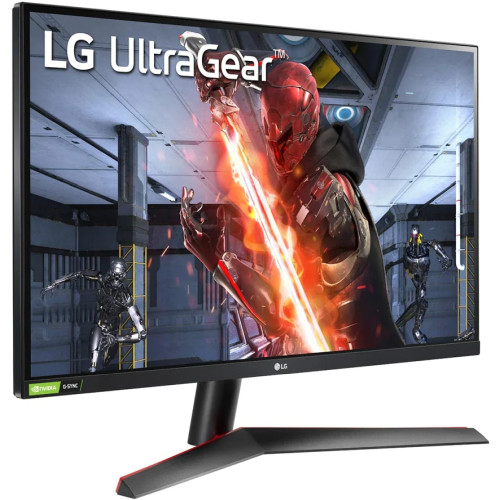 Игровой 27-дюймовый IPS-монитор LG UltraGear 27GN600-B: условно безрамочный экран, Full HD, 144 Гц, HDR, AMD FreeSync Premium и Nvidia G-Sync Compatible